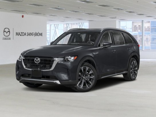 MAZDA CX-90 hybride rechargeable GT TI 2026 Noir de jais mica