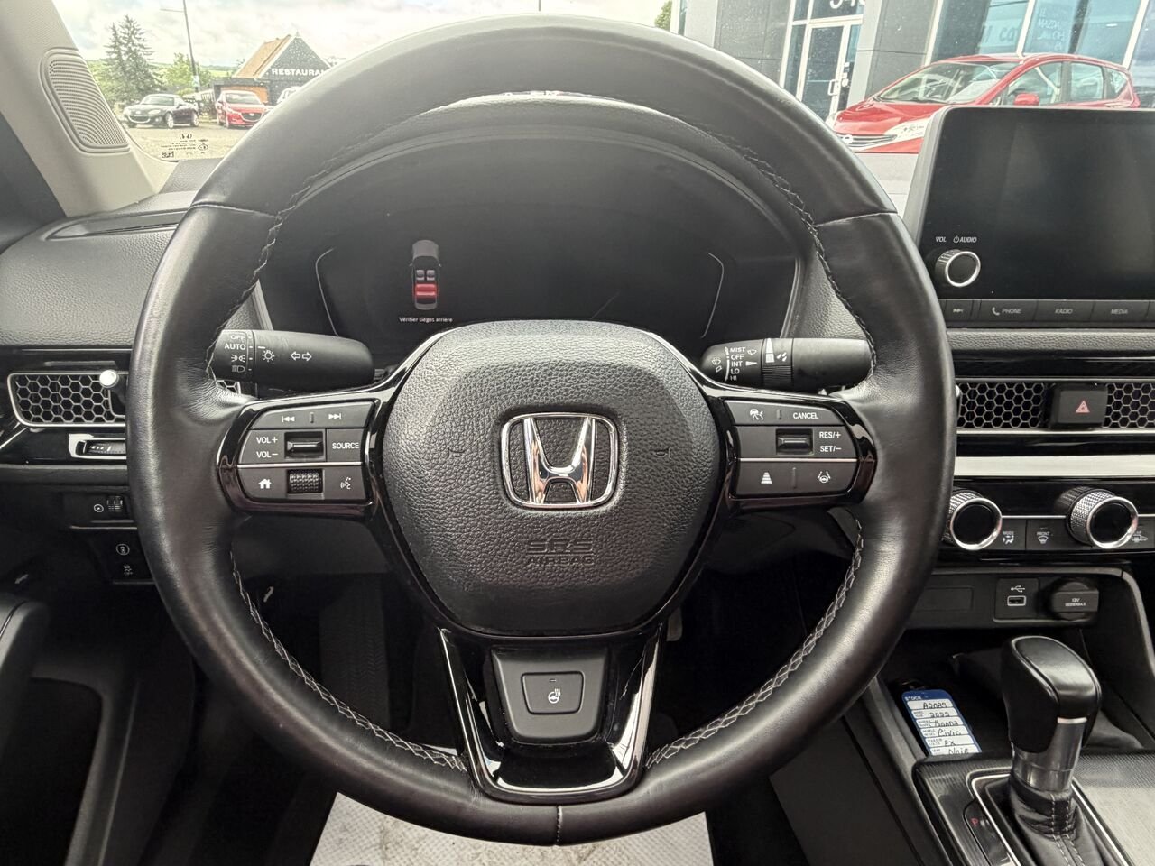 2022 Honda Civic Berline Black Ste-Marie - photo #10