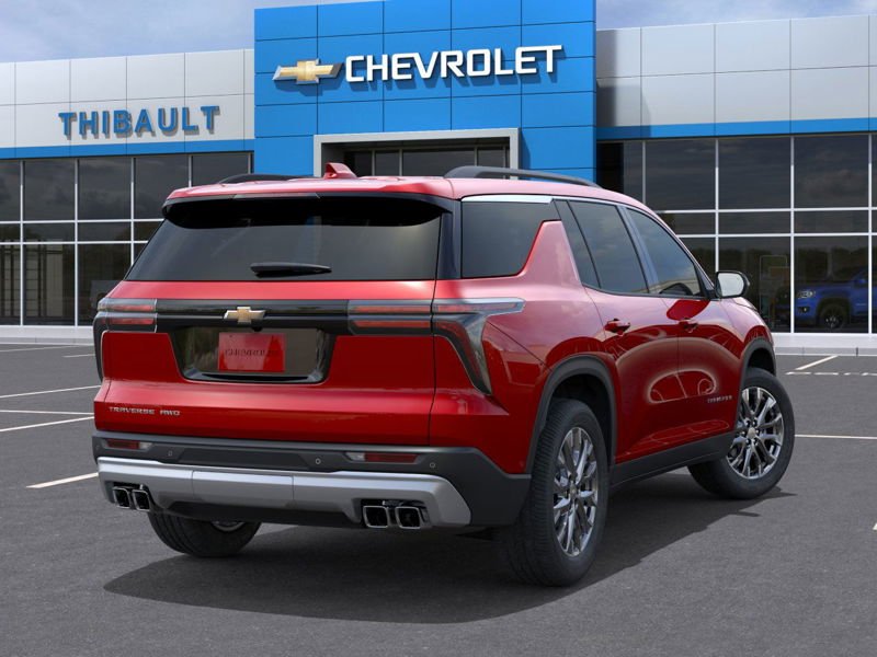 CHEVROLET Traverse Traction intégrale, 4 portes LT 2025 TEINTE ROUGE ECLATANT Sherbrooke - photo #3