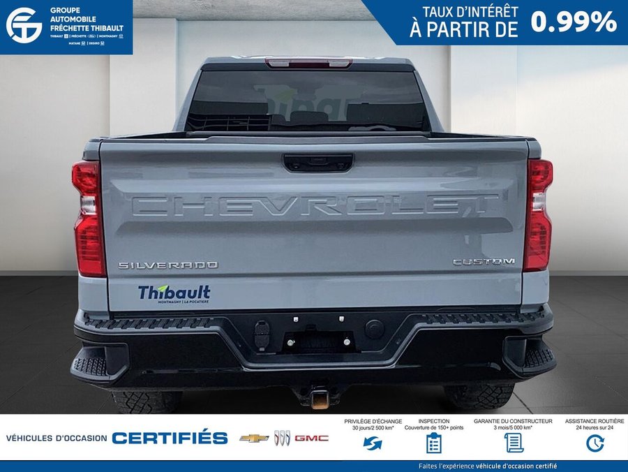 CHEVROLET SILVERADO Custom Trail Boss cabine multiplace 4RM 157 po 2024 Gris
