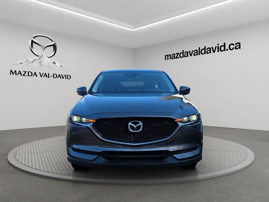 2018 Mazda CX-5 GS Auto AWD, cruise control, commande audio au volant, détecteur d'angles morts Grey