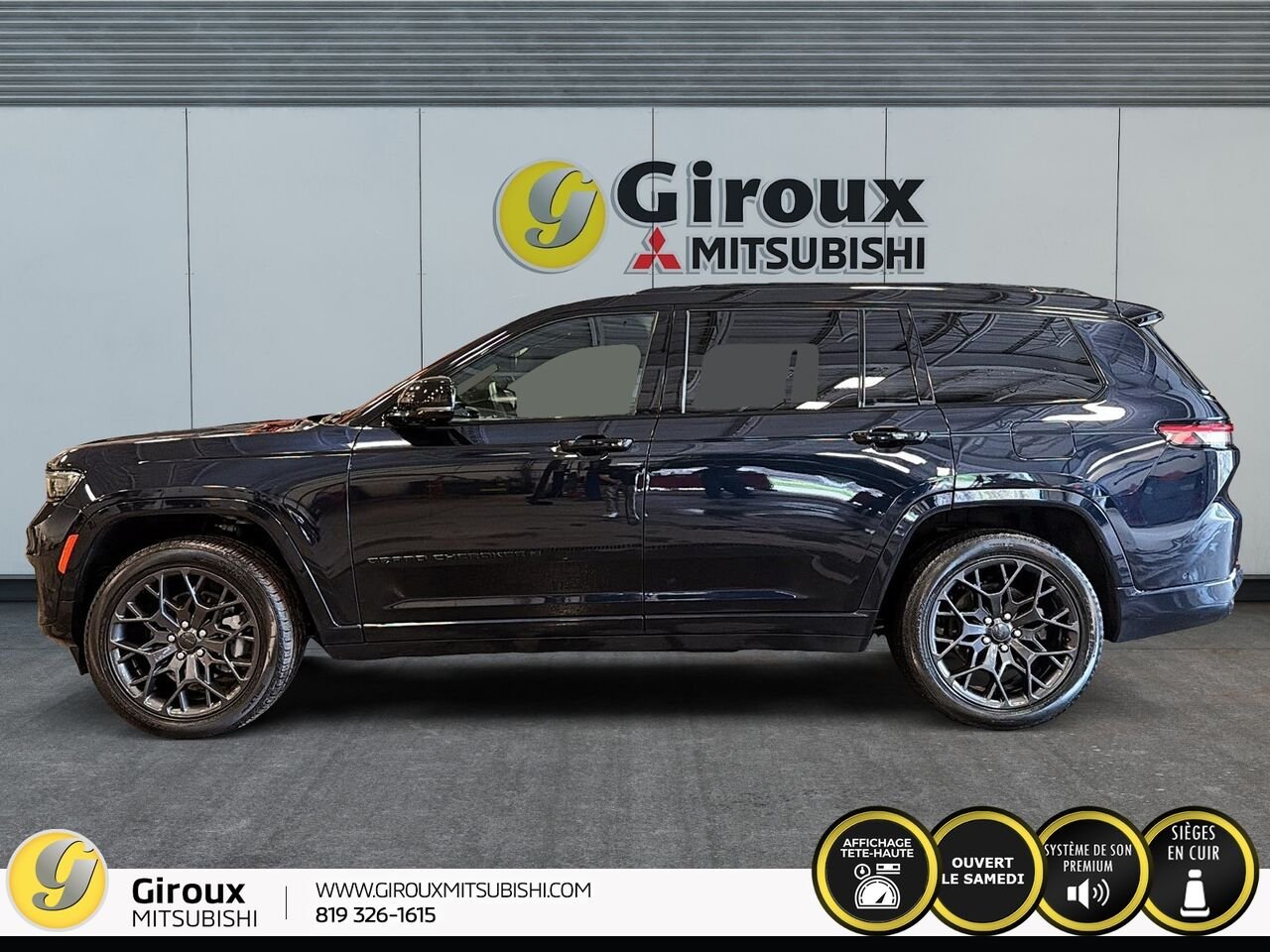 JEEP GRAND CHEROKEE L SUMMIT 2024 Bleu Sainte-Agathe-des-Monts - photo #4