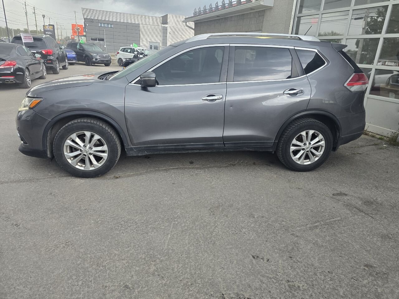 2014 Nissan Rogue Grey  - photo #1