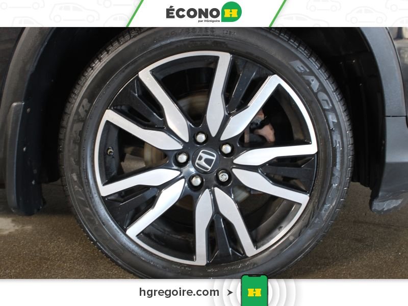 Honda Pilot R3693A | TOURING CUIR TOIT CAMERA BLUETOOTH SIEGES CHAUFFAN 2019 Noir Laval - photo #9