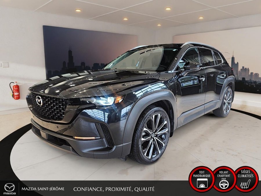 Mazda CX-50 GT | CUIR | TOIT PANORAMIQUE | AWD | 2023 Noir