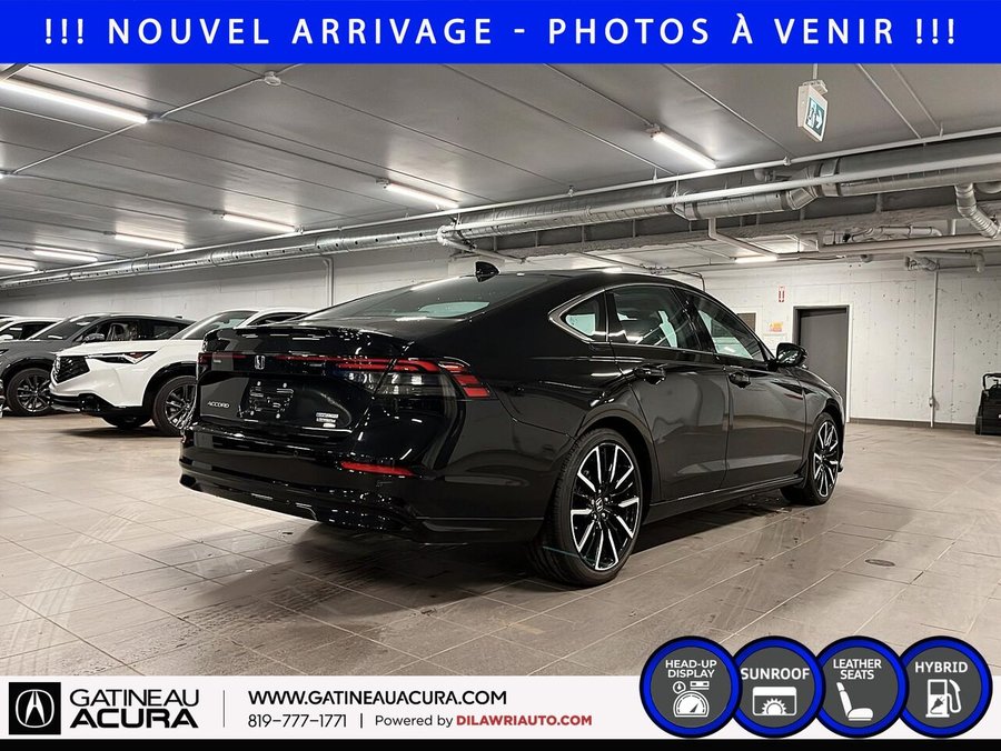 Honda Accord Hybride *** UN PROPRIO + CLEAN CARFAX + BAS KILOMÉTRAGE*** 2024 Noir