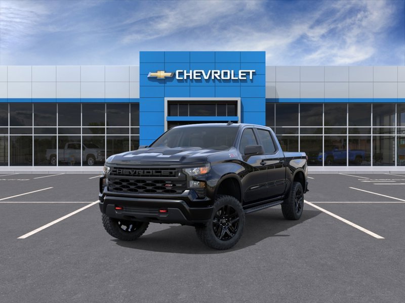 2026 CHEVROLET Silverado 1500 Custom Trail Boss cabine multiplace 4RM 147 po Black Ottawa & Gatineau - photo #7