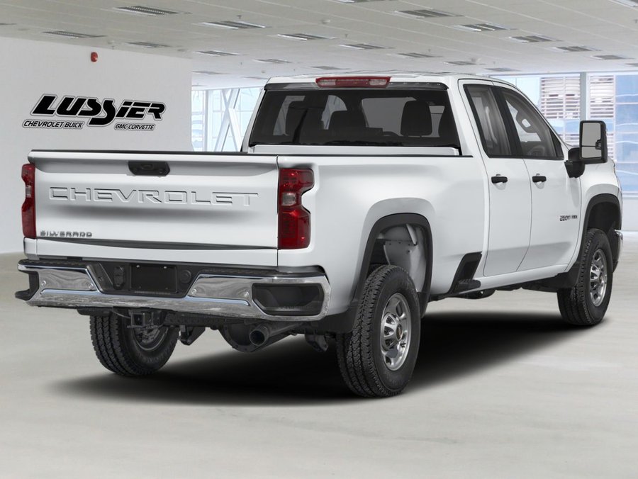 Chevrolet Silverado 2500HD WT cabine double 4RM 149 po 2025 Blanc sommet