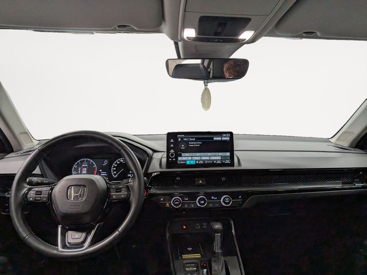 Honda CR-V EX-L/SIÈGES CHAUFFANTS/SIÈGES EN CUIR/TOIT OUVRANT/AC BIZONE 2023 Blanc Sherbrooke - photo #15