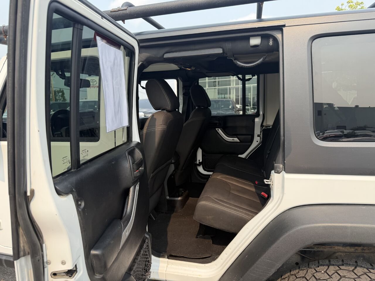 2016 JEEP WRANGLER UNLIMTED RUBICON Modèle Rubicon 4 portes traction intégrale White Ottawa & Gatineau - photo #8
