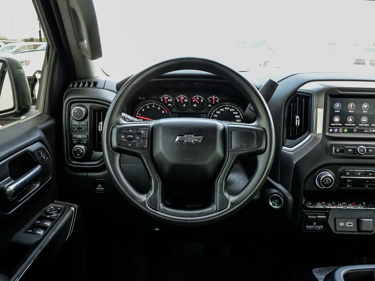 2024 Chevrolet Silverado 1500 4WD Crew Cab 147 Custom Trail Boss Black Sherwood Park - photo #37