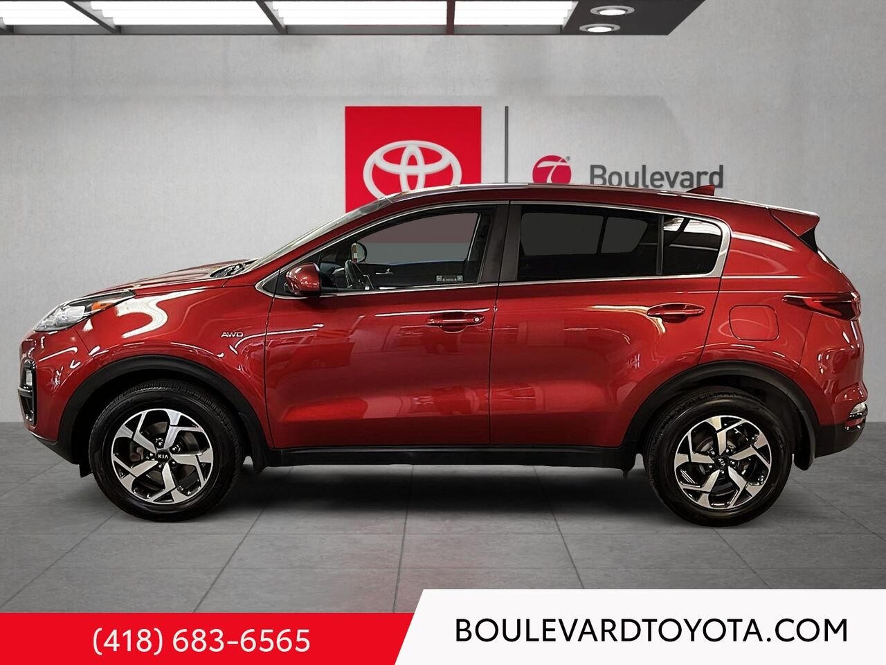 Kia Sportage 99685B-105 | LX Traction Intégrale 2021 Rouge Québec - photo #5