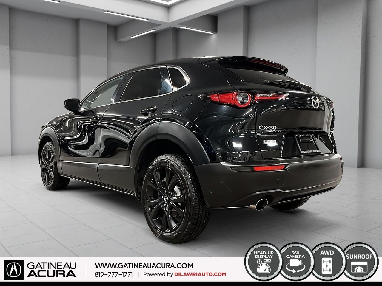 Mazda CX-30 GT AWD 2022 Noir Ottawa & Gatineau - photo #18