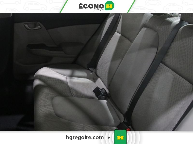 2014 Honda Civic White Blainville - photo #20