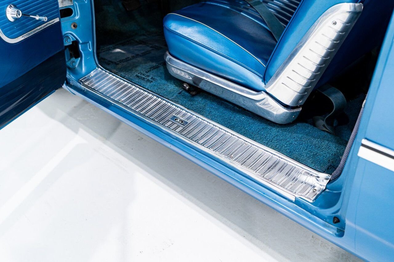 Ford Galaxie 500 *PRIX EN USD* 406 Cu In TriPower 4-Speed Convertible 1963 Bleu Montréal - photo #25