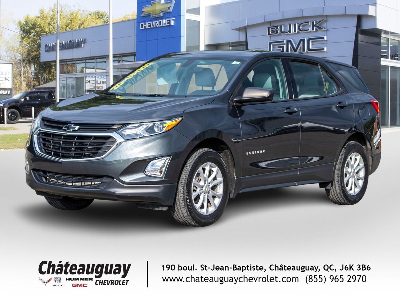 Gray 2019 Chevrolet Equinox SUV / Crossover Four-Wheel Drive Automatic
