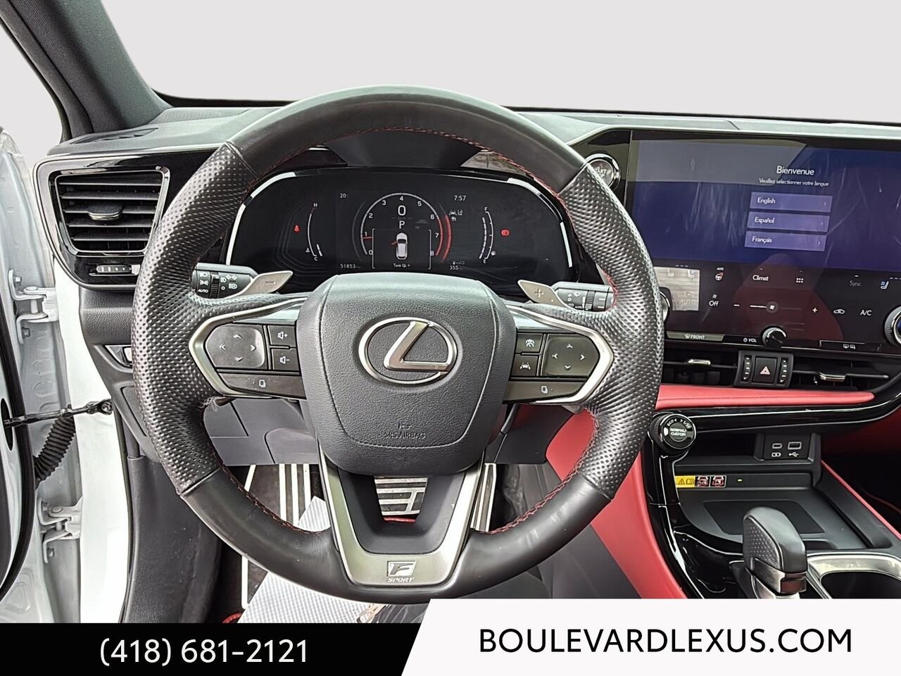 Lexus NX 19880A 2024 Blanc Québec - photo #11