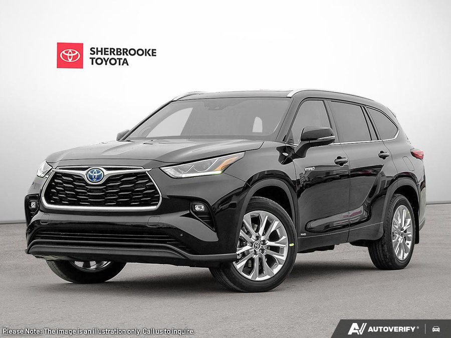 2026 Toyota Highlander 2026 Midnight Black Metallic