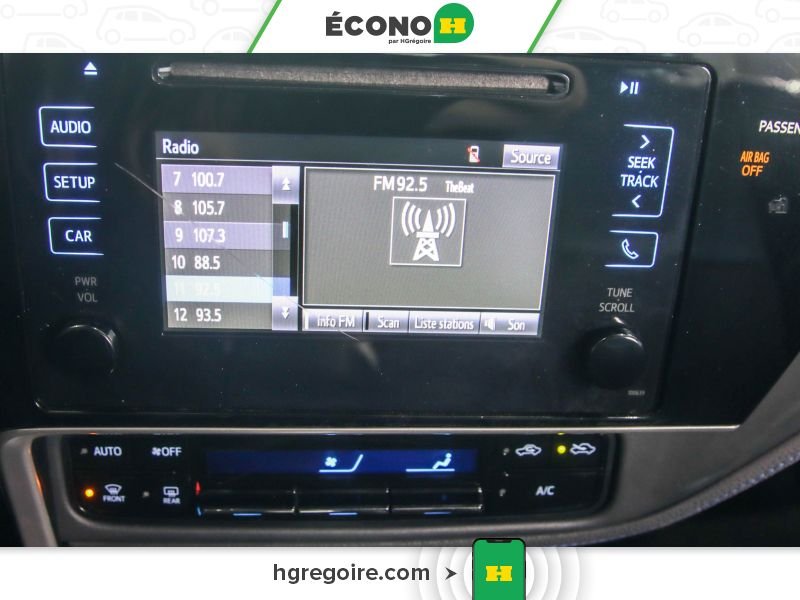Toyota Corolla 820299 | SE AUTO A/C TOIT MAGS BLUETOOTH 2017 Bleu Laval - photo #9