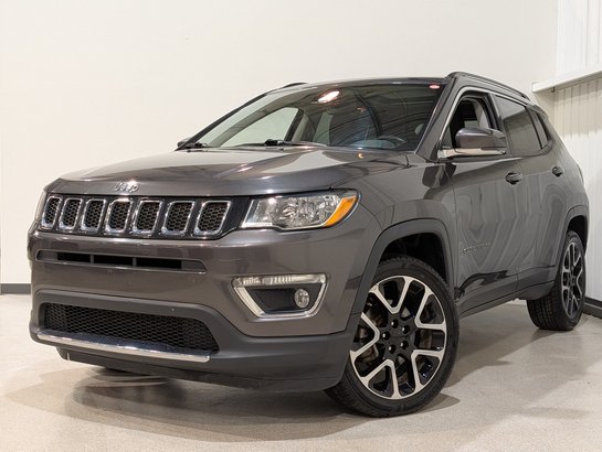 Jeep Compass Limited 4x4/Cuir/Toit panoramique/Volant chauffant 2019 Charbon
