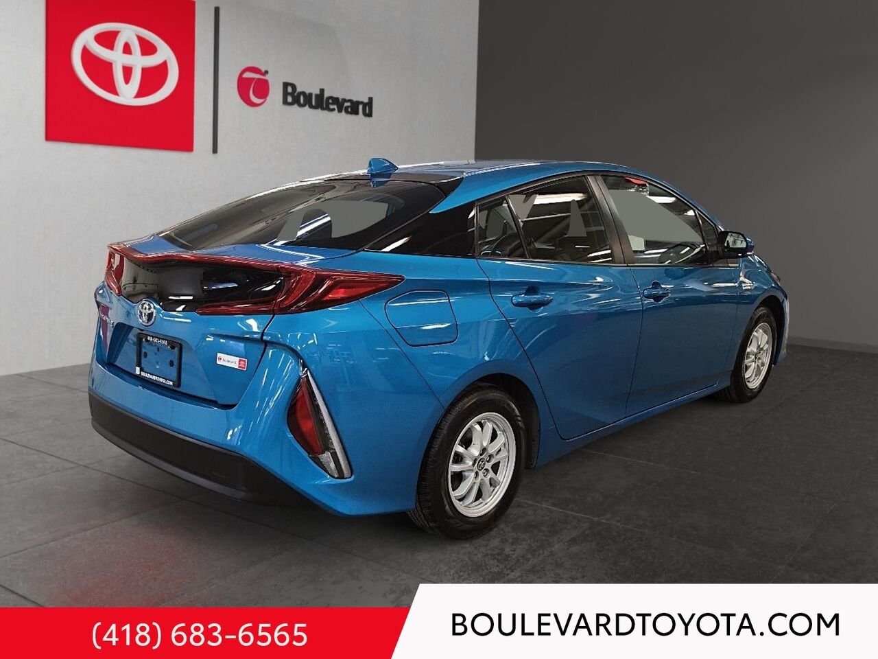 Toyota Prius Prime 531824-30 | TRANSMISSION AUTOMATIQUE 2021 Bleu Québec - photo #3