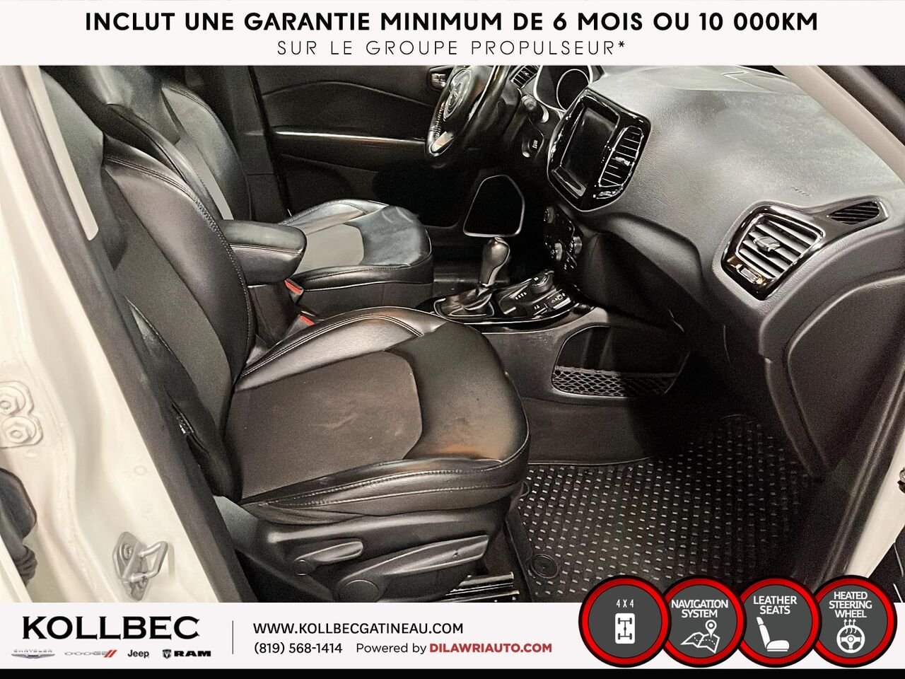 2020 Jeep Compass 25571 | NORTH AWD White Gatineau - photo #18