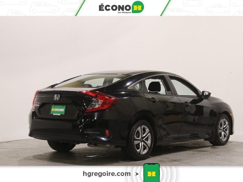 2017 Honda Civic Black Blainville - photo #7