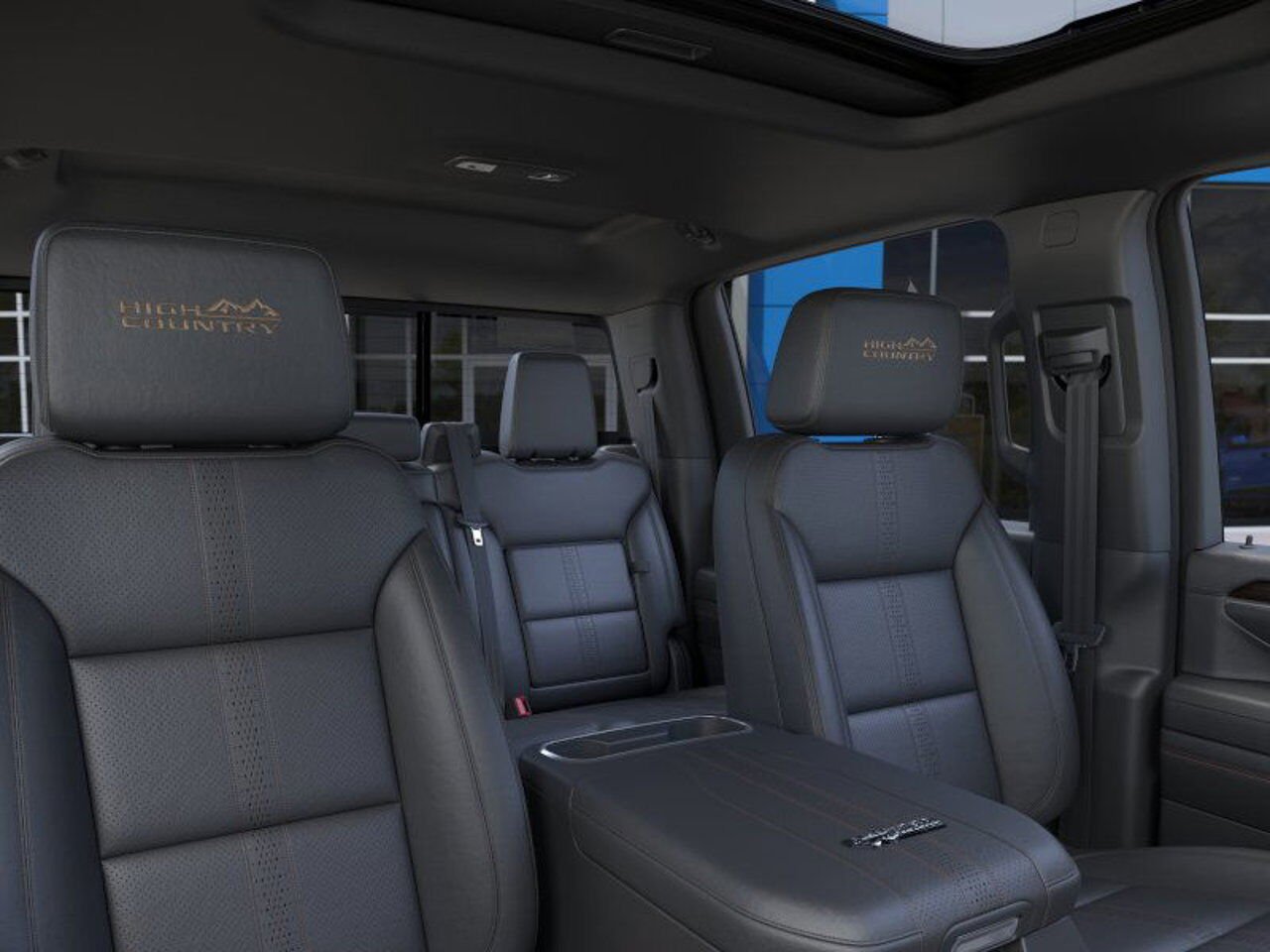 Chevrolet Silverado 2500HD High Country cabine multiplace 4RM 159 po 2025 NOIR Gatineau - photo #23