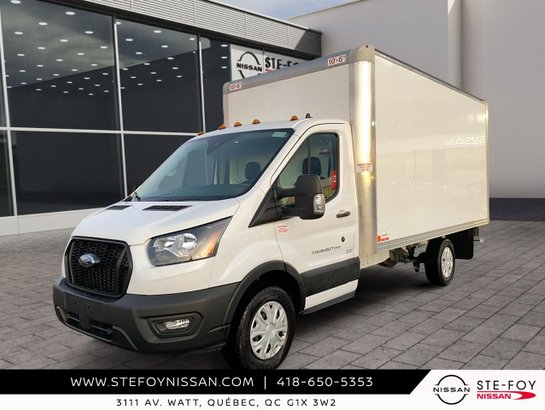 Ford TRANSIT T-250 CUBE 14 PIEDS ROUE SIMPLE 3.5L RWD S5825 2023 Blanc
