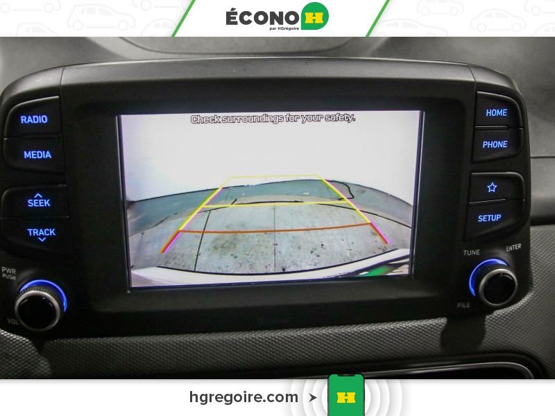 Hyundai Kona 821230 | Essential AUTO GR ÉLEC A/C BLUETOOTH CAMÉRA 2019 Blanc Laval - photo #13