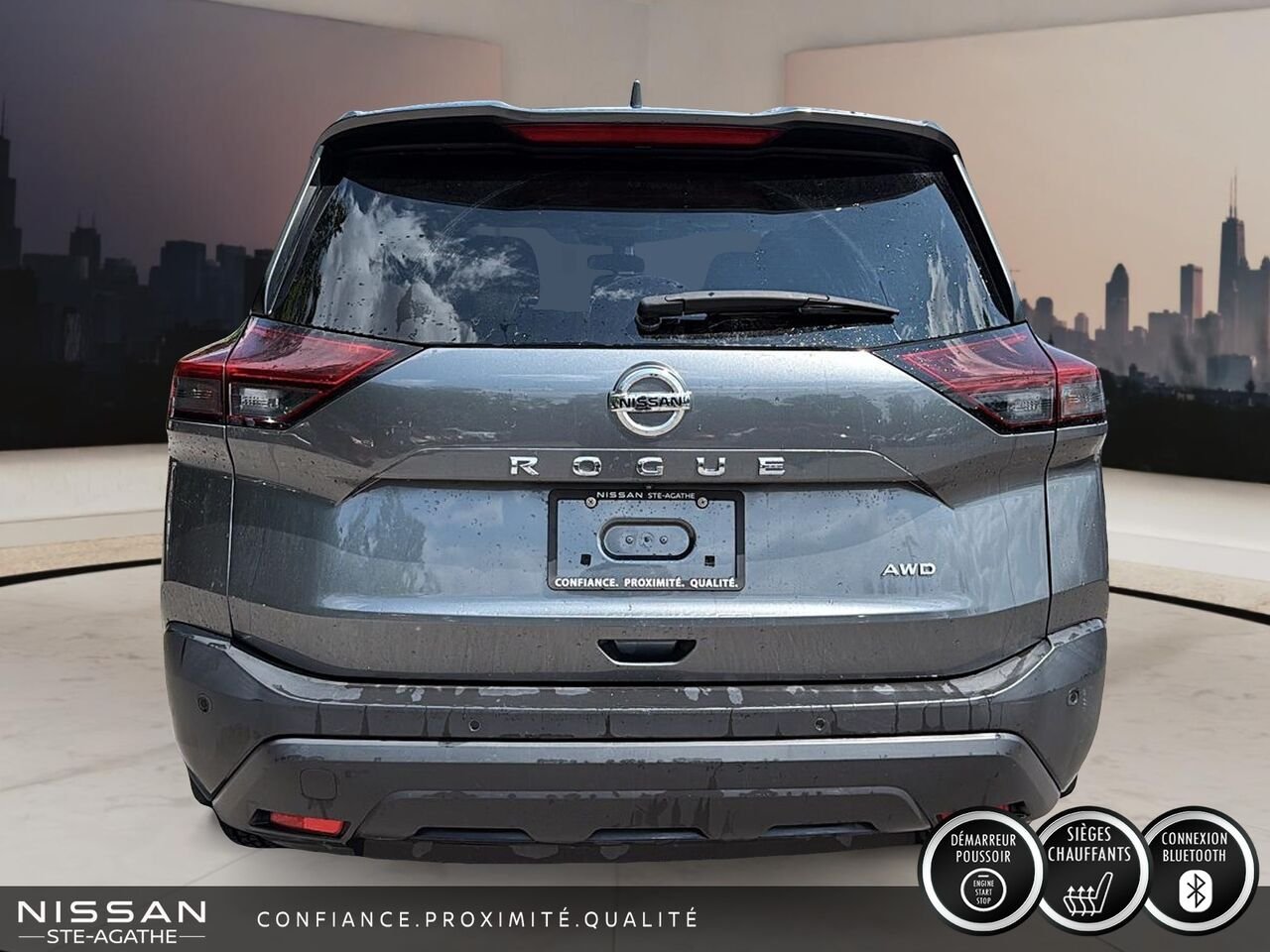 2021 Nissan Rogue S TI Grey Saint-Jérôme - photo #3