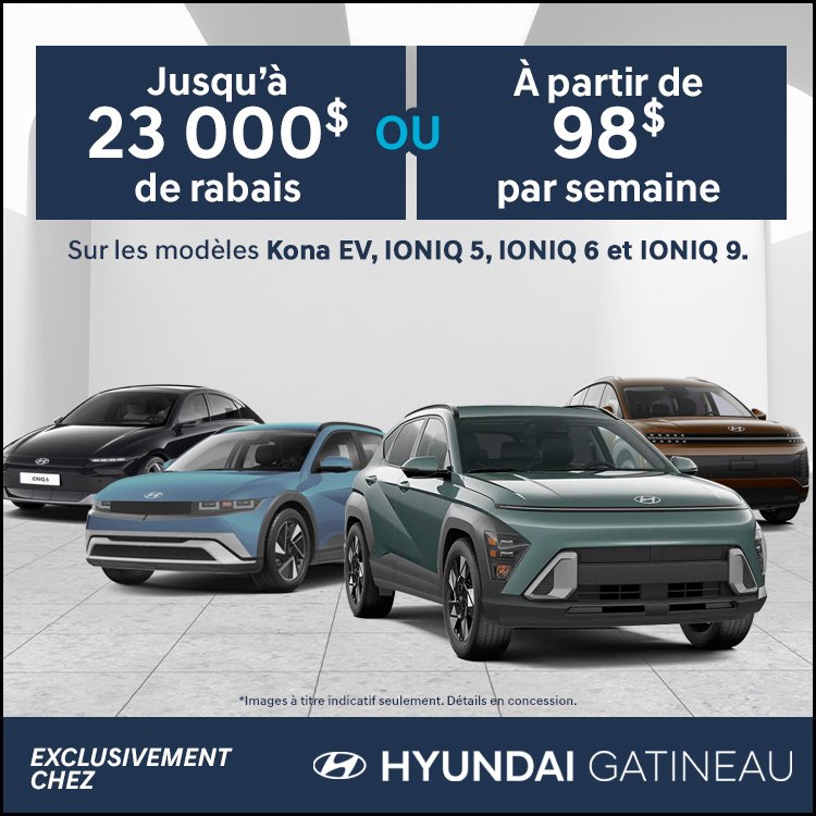 Hyundai gatineau promo avril Electriques FR