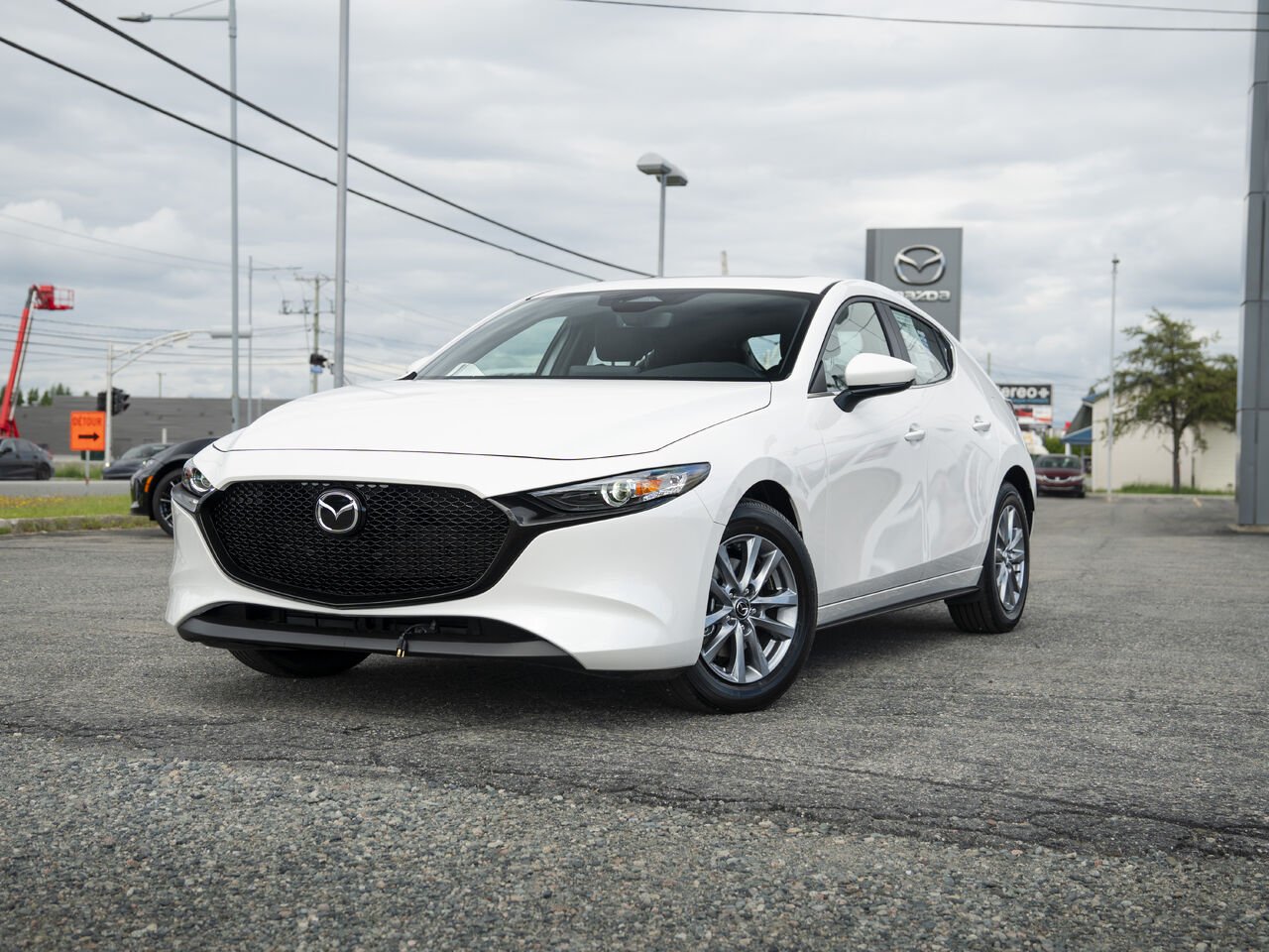 MAZDA Mazda3 Sport 2683 | GS TI i-ACTIV BA 2026 Blanc neige nacré Val-d'Or - photo #0