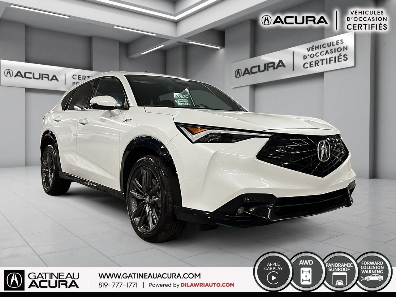 Acura ADX A-Spec AWD 2025 Blanc Gatineau - photo #14