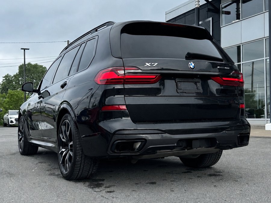 BMW X7 Blackout 2021 2021 Noir