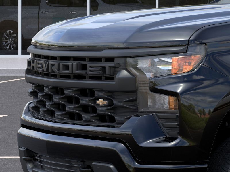 2026 CHEVROLET Silverado 1500 Custom cabine multiplace 4RM 157 po Black Gatineau - photo #12