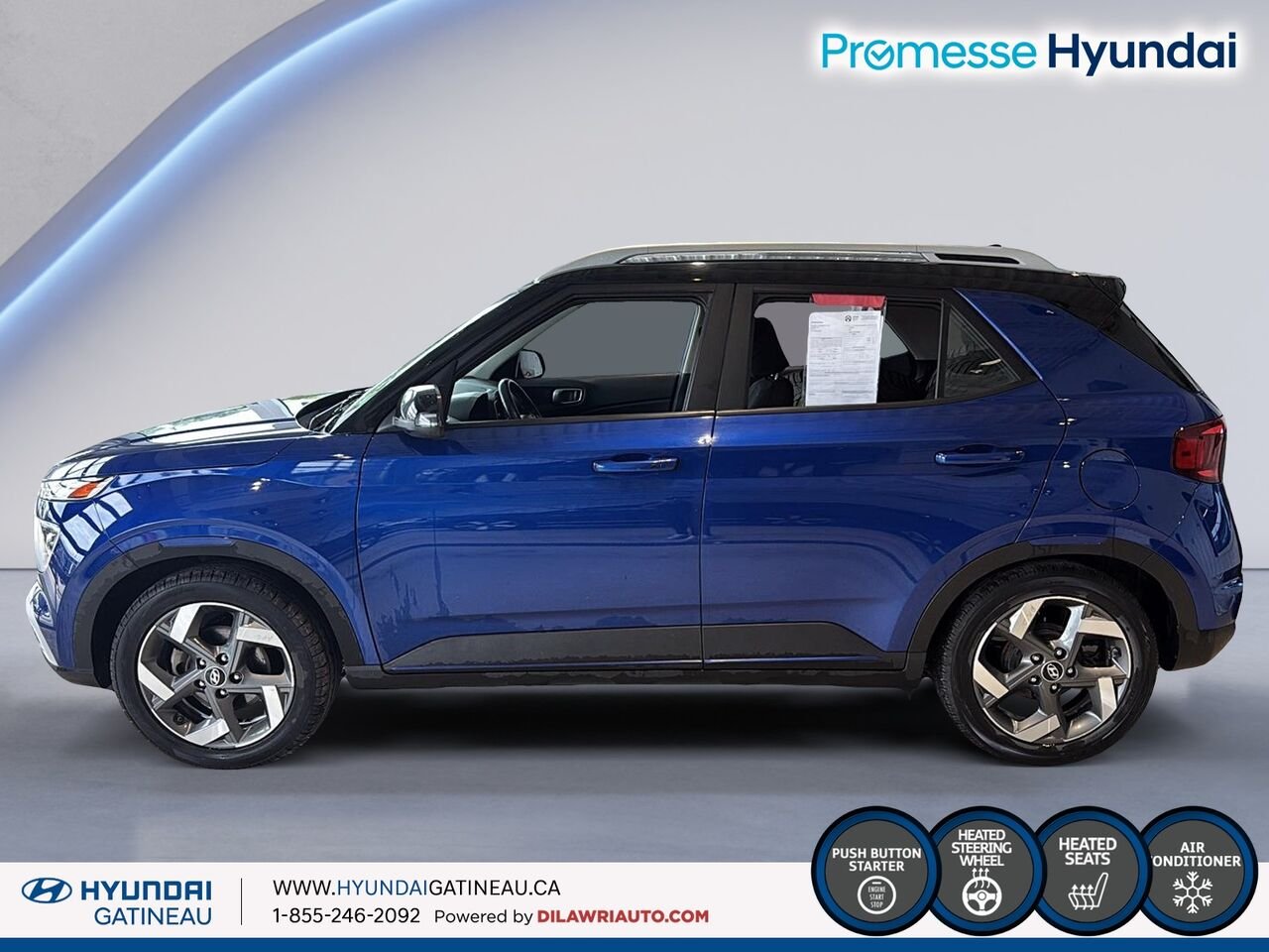 2022 Hyundai Venue Blue Gatineau - photo #4