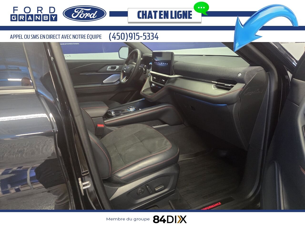 Ford Explorer 2025 Noir Granby - photo #16