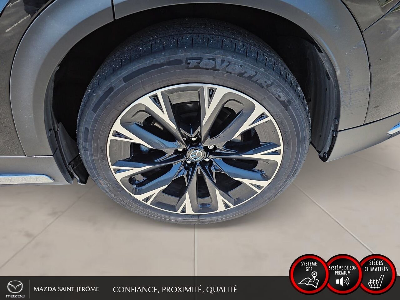 2024 Mazda CX-90 hybride rechargeable GT | TOIT OUVRANT | CUIR | AWD | Black Saint-Jérôme - photo #11