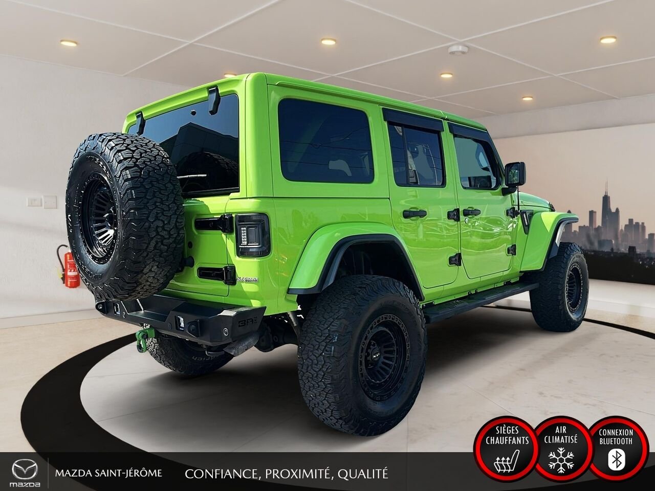 Jeep Wrangler 2021 Vert Saint-Jérôme - photo #5