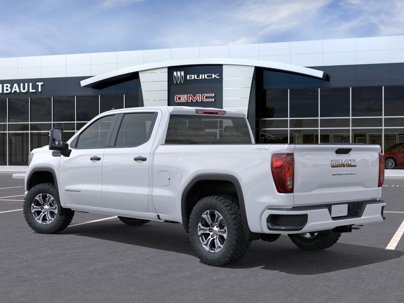 GMC Sierra 1500 Pro cabine multiplace 4RM 157 po 2026 BLANC SOMMET Sherbrooke - photo #2