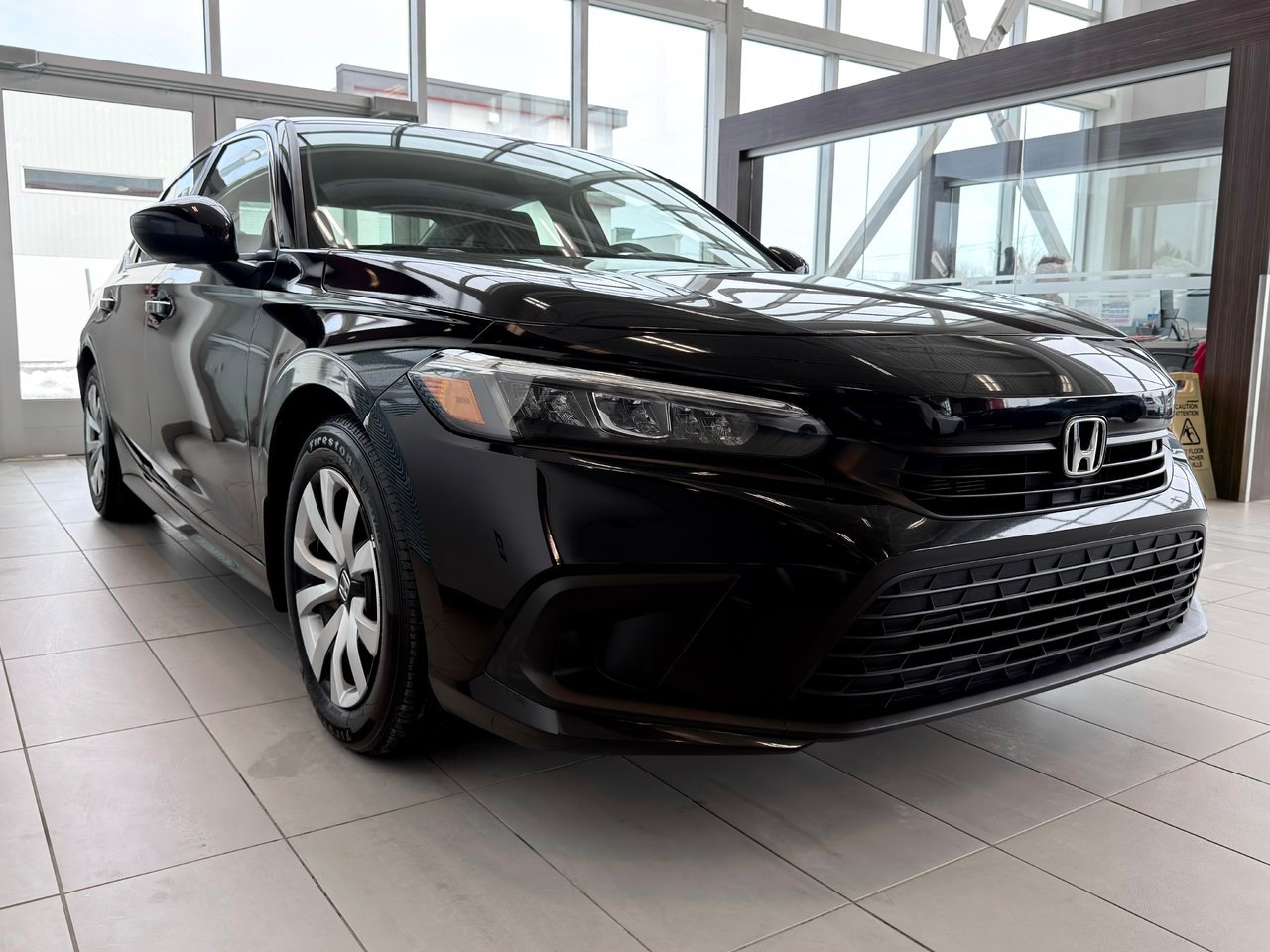 Honda Civic Sedan 2024 Noir Notre-Dame-des-Prairies - photo #5
