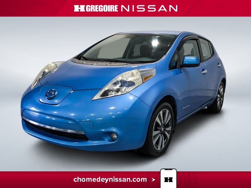 Nissan Leaf 2014 Bleu Saint-Eustache - photo #2