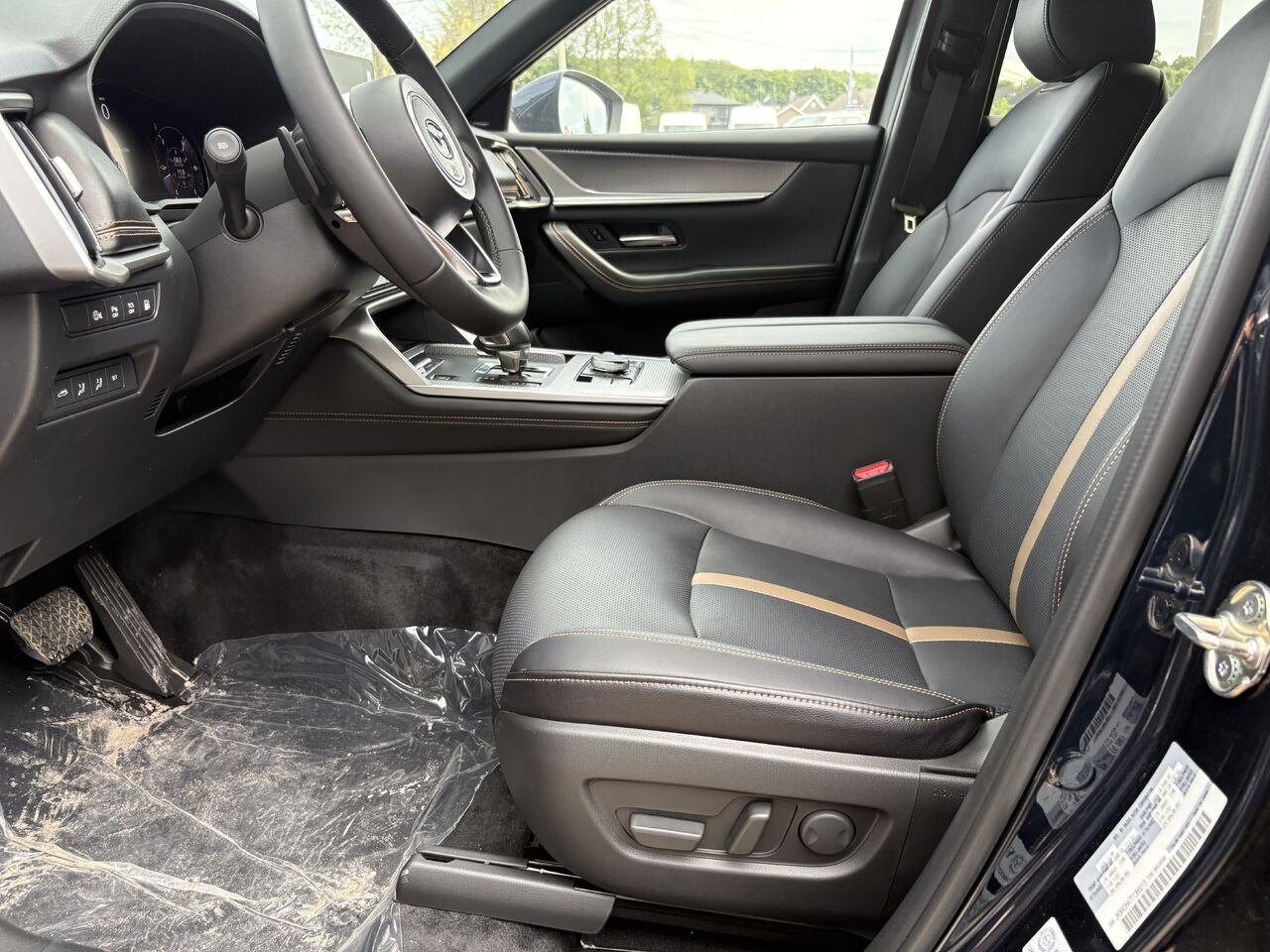 MAZDA CX-90 hybride rechargeable GT TI 2026 Bleu cristal foncé mica Montmagny - photo #4
