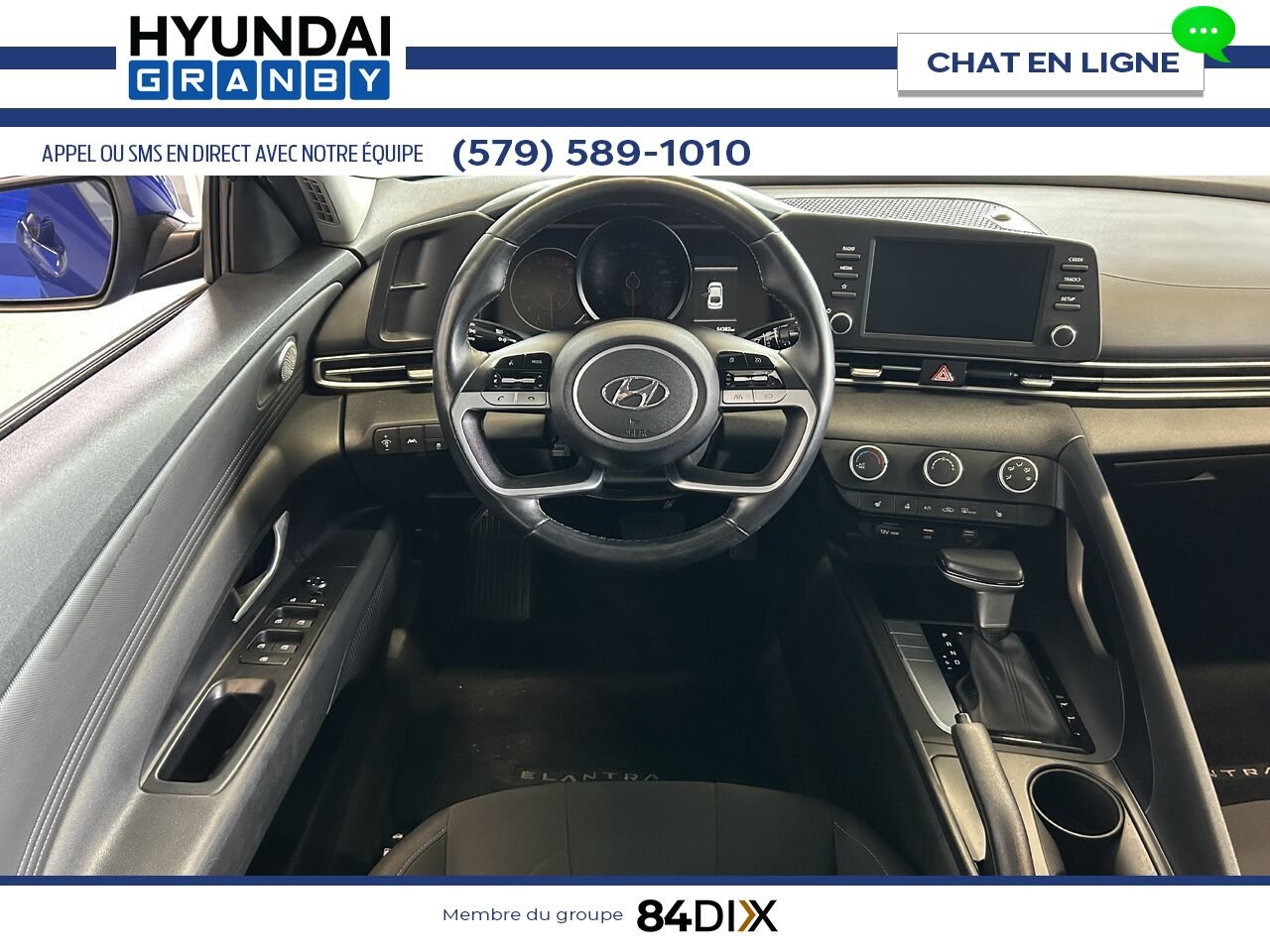 Hyundai Elantra 2021 Bleu Granby - photo #12