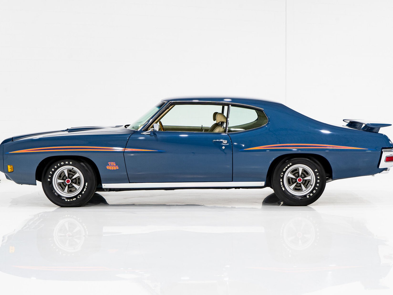 Pontiac GTO The Judge Matching# Ram Air III 4-speed **PRIX EN USD** 1970 Bleu Montréal - photo #7