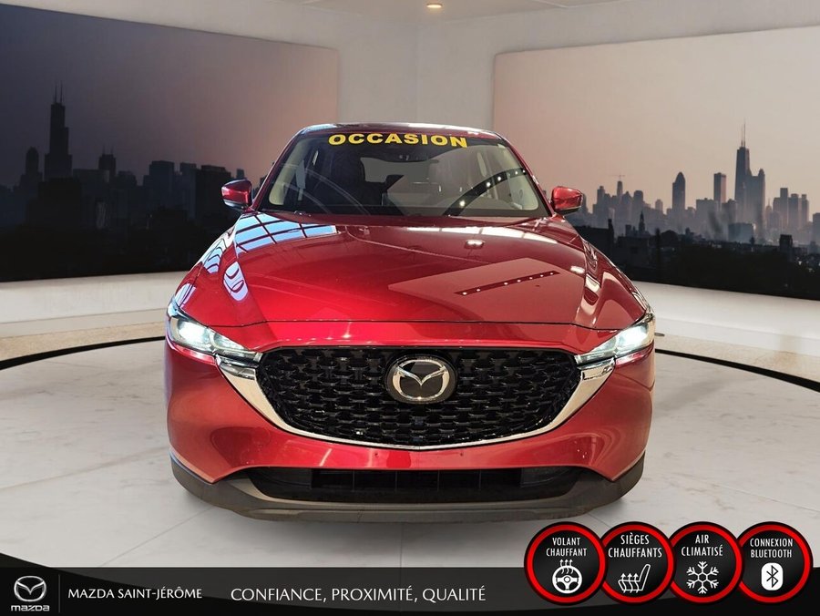 2024 Mazda CX-5 GS TI sans désactivation de cylindres Red