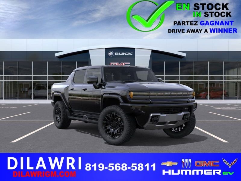 GMC HUMMER EV camion 3X cabine multiplace e4WD 2026 Noir complet Gatineau - photo #0