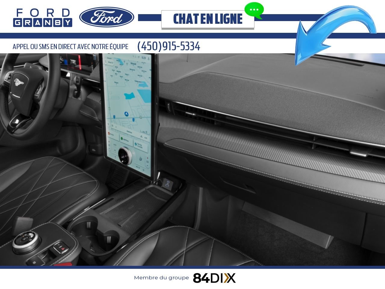 Ford Mustang Mach-E 2025 Gris glacier métallisé trois couches Granby - photo #12