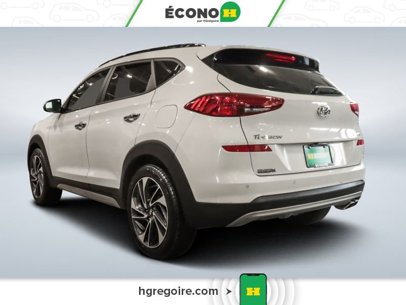 2020 Hyundai Tucson White Laval - photo #5